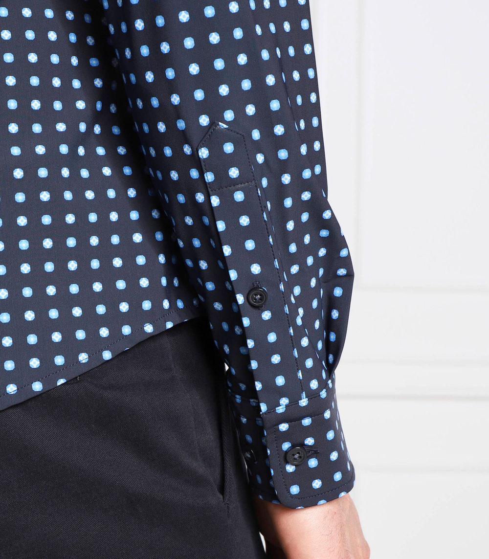 рубашка roan_f BOSS BLACK - темно-синий(50483716)