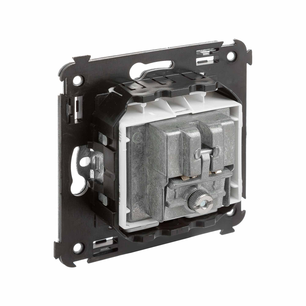 Розетка TV-FM-SAT в стену, "Avanti", "Белое облако"