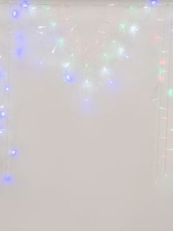 ULD-E1906-180-DTK MULTI IP20 RAINBOW-2 Занавес светодиодный фигурный Радуга. 1.9х0.6м. 14 подвесов. 180 светодиодов. Красный. зеленый. белый. синий свет. Провод прозрачный. TM Uniel.