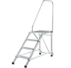 Лестница подмости MEGAL ЛП-0,8 с одним поручнем