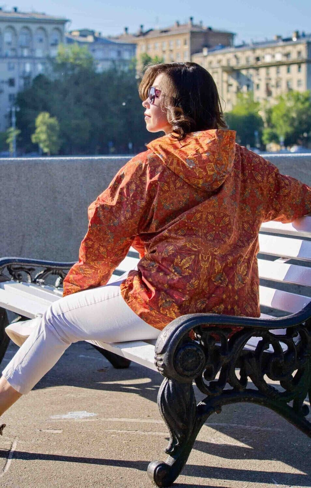 Куртка "Золотой Иран", по мотивам живописи персидского художника 16 века Султана Мухаммеда