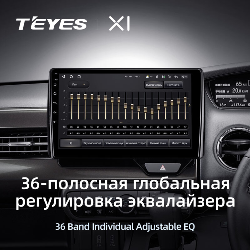 Teyes X1 10,2" для Honda N-BOX II 2017-2021 (прав)