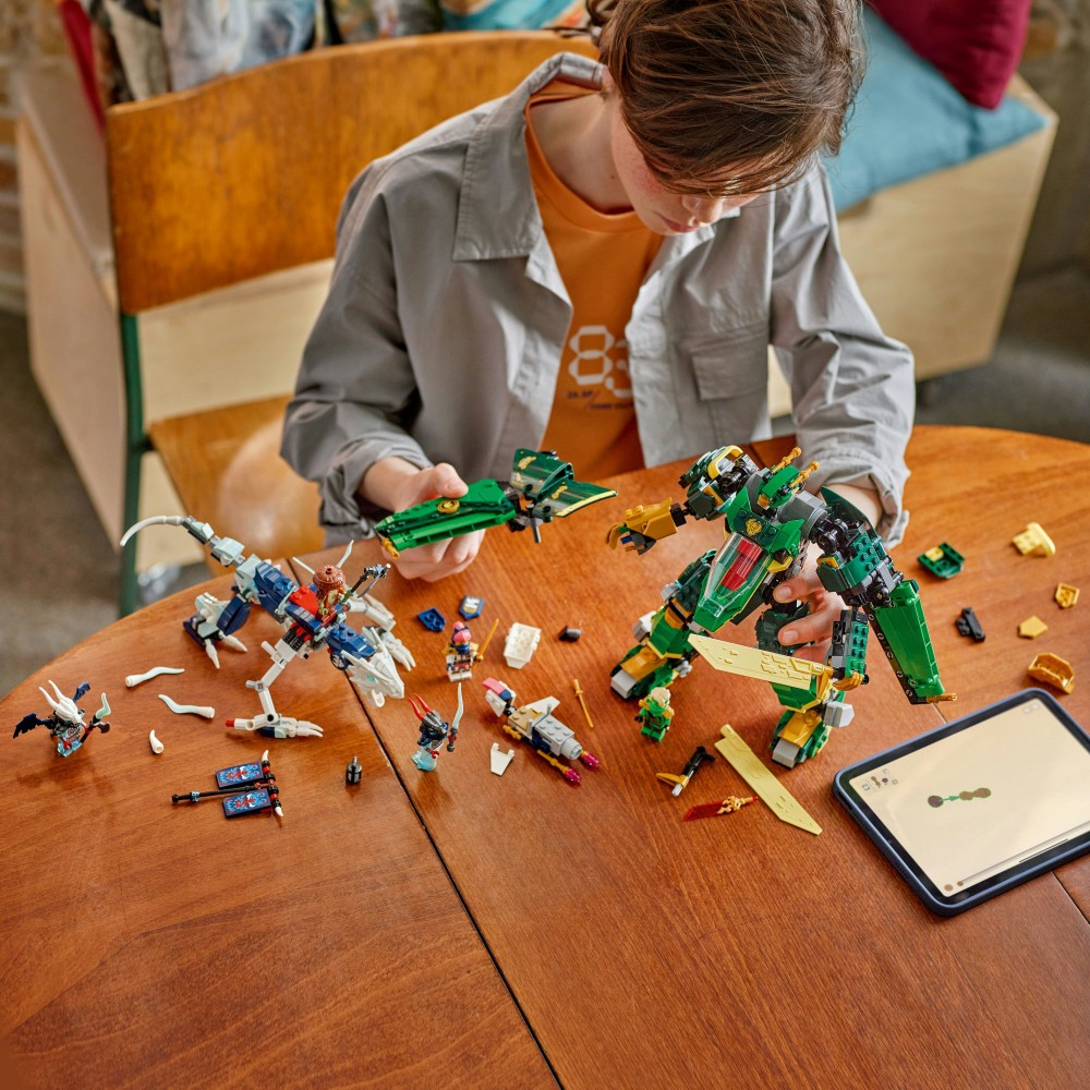 Конструктор LEGO Ninjago 71845 Реактивный мех Ллойда — фото 12