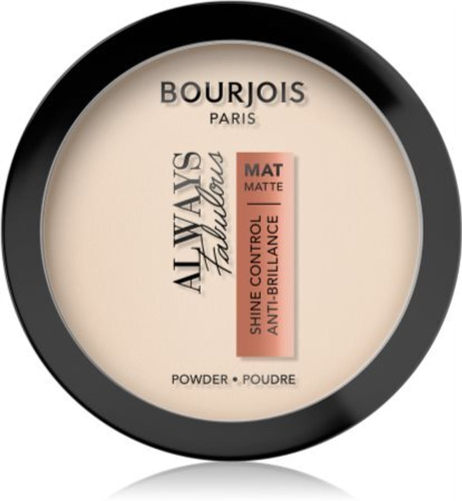 Bourjois матирующий порошок Always Fabulous