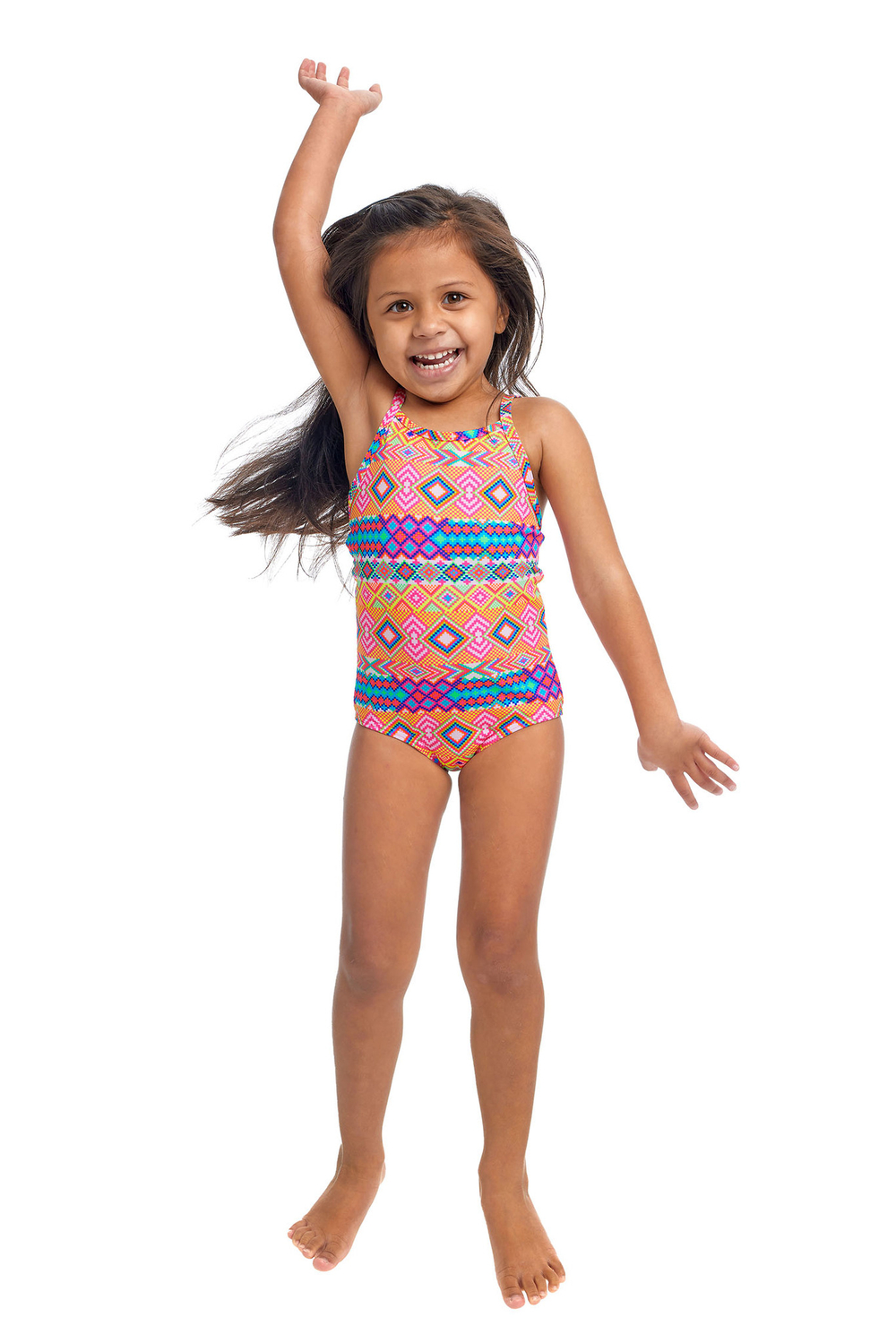 Купальник FUNKITA Toddler Girl's Devil In Detail Printed One Piece