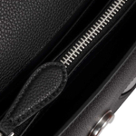 MINI LOVE BAG ICON STUDDED HEART – black
