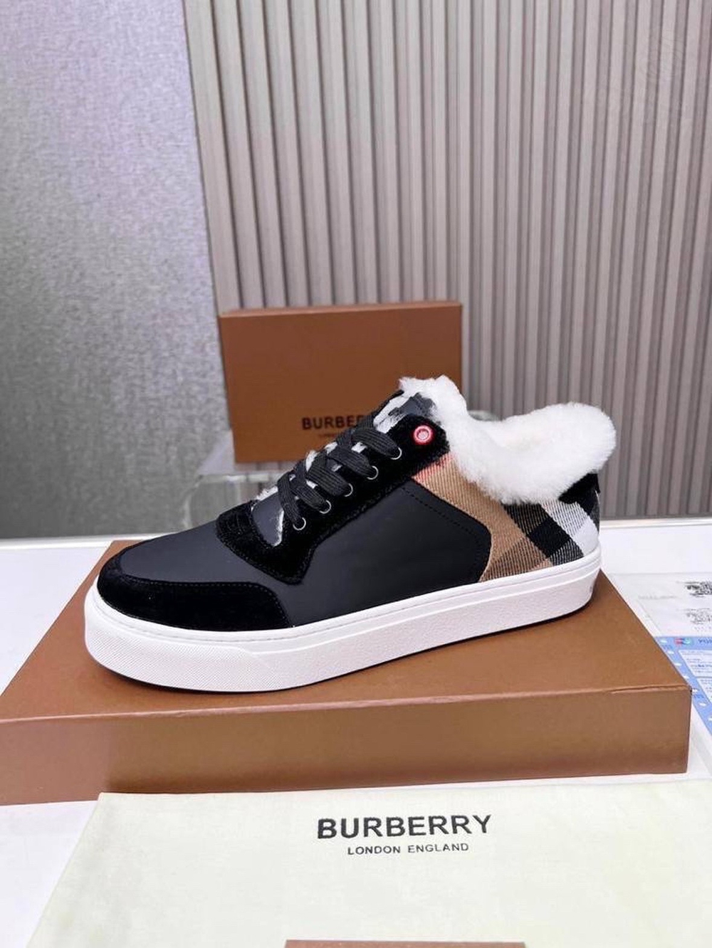 Кеды Burberry