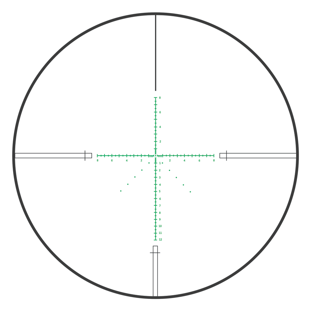 Прицел оптический Veber Black Russian 4-14x44 SF TSS RGB