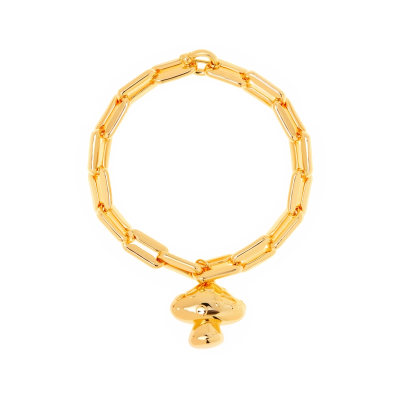 Колье Большой Золотой Гриб