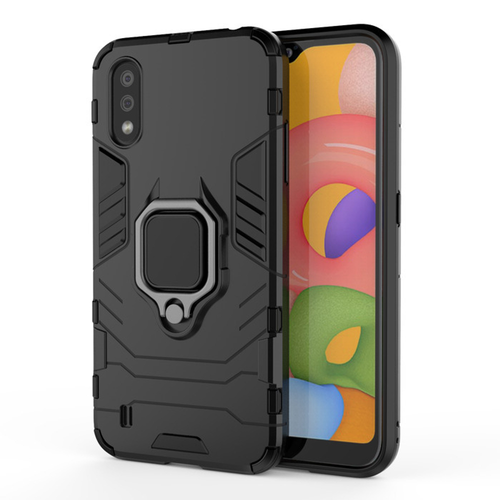 Противоударный чехол с кольцом Panther Case для Galaxy Samsung A01