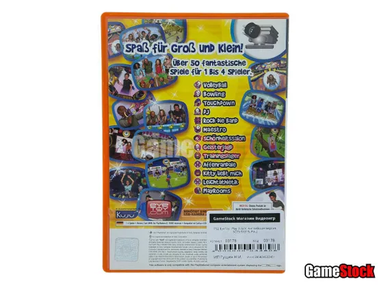 PS2 EyeToy: Play 3 (Б/У, Английская версия, SCES-53315, PAL)