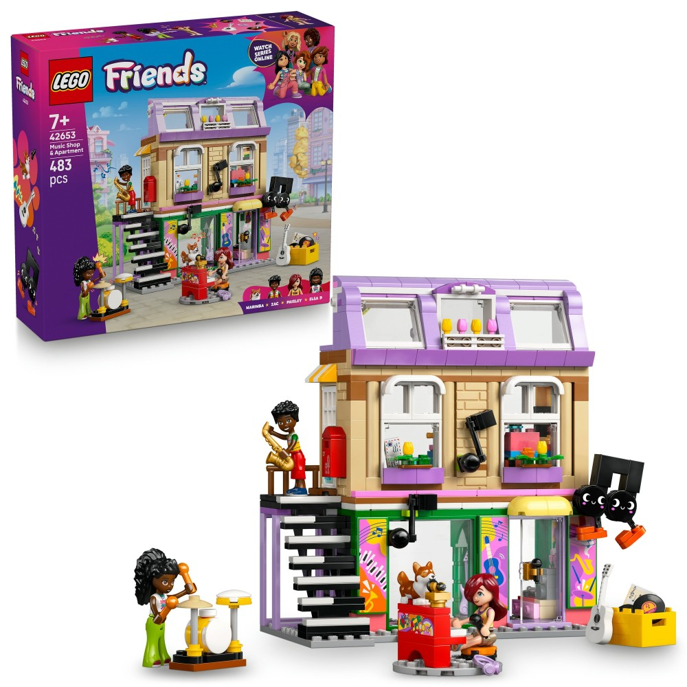 LEGO Friends - Музыкальный магазин и квартира 42653