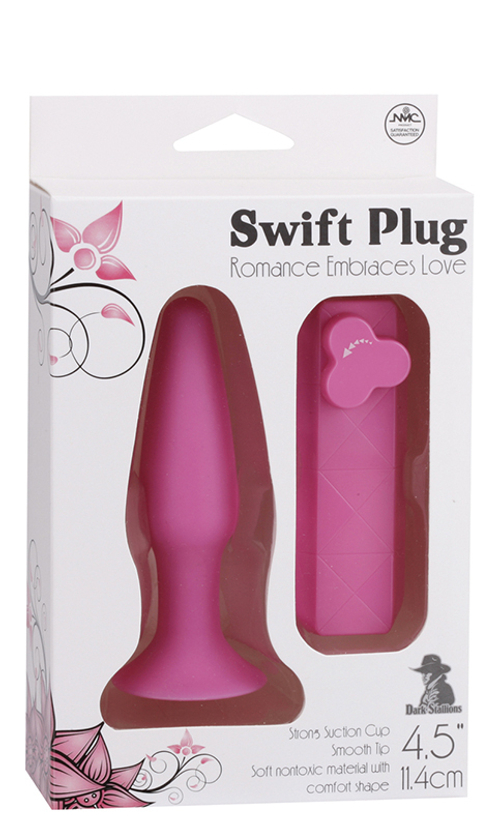 Анальная вибровтулка NMC с выносным пультом, 11,4 см