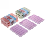 Форма для приготовления мороженого 3шт в наборе с крышками»Палочки» 10,5*7,5см