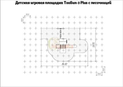 Детская площадка Савушка Тусун плюс 3 с песочницей