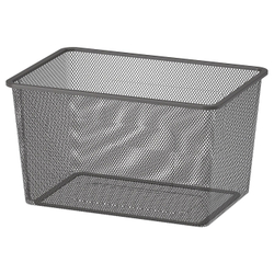 IKEA TROFAST  (ИКЕА ТРОФАСТ)  -  Контейнер из проволоки, темно-серый, 42x30x23 см