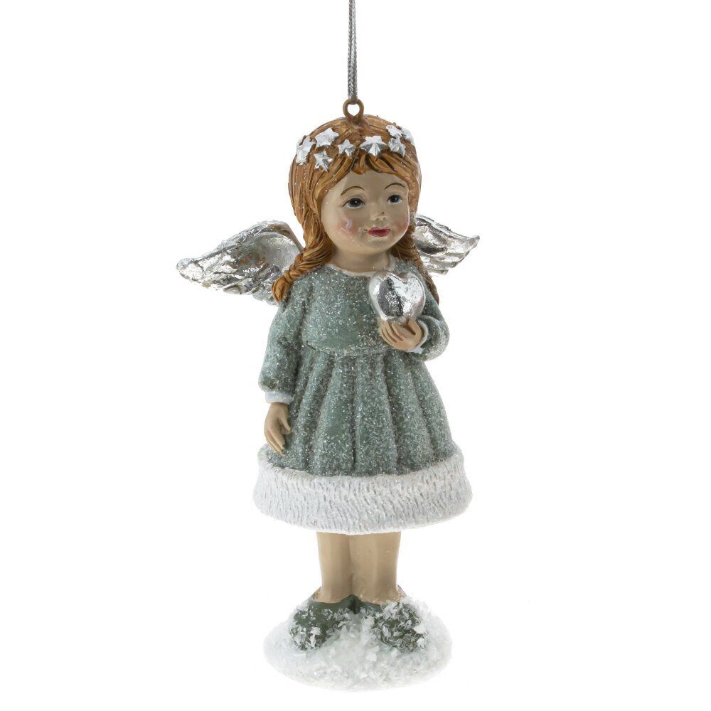 GAEM Фигурка декоративная подвесная "Ангел", L7 W5 H12 см, 2в.