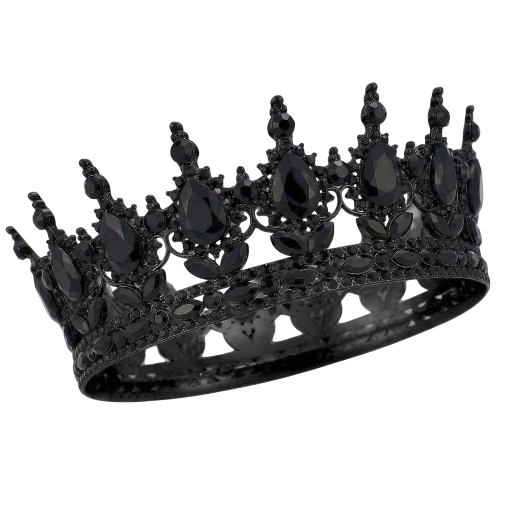 Корона для торта 14 см (основание 12,5 см), черная