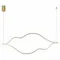 SL6106.203.45 Светильник подвесной ST-Luce Золотистый/Белый LED 1*45W 4000K CORTILE