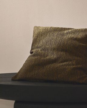 Чехол на подушку Melien из жаккарда зеленый  50 x 50 см