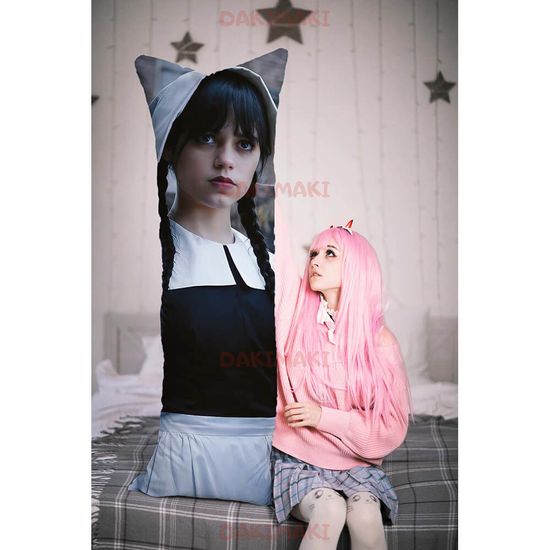 Дакимакура Уэнсдей Адамс из Wednesday арт. 1104