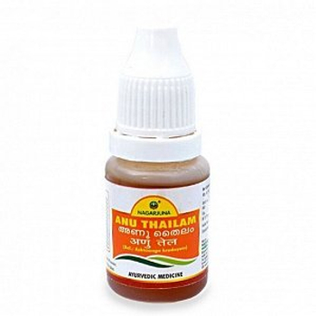 Капли назальные Nagarjuna Anu Thailam Ану Таилам Аюрведическое масло 10 мл