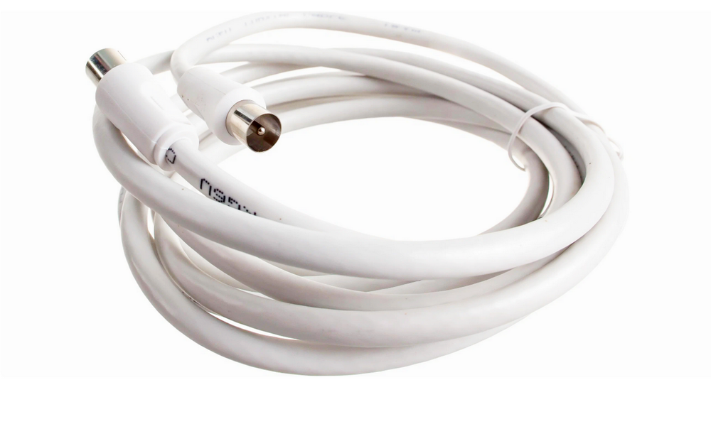 Удлинитель для ТВ антенн (вилка-розетка) -5.0м. Perfeo T5004