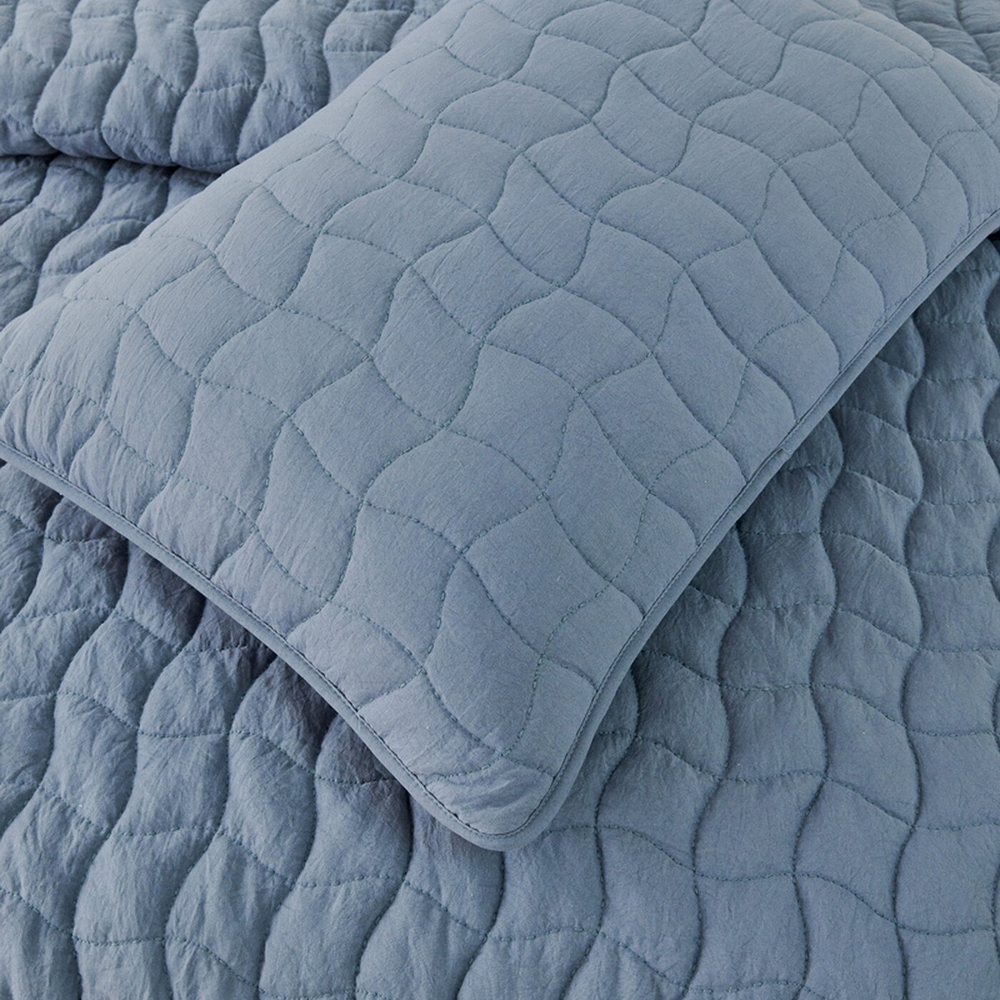 Покрывало 230x250 Sofi De MarkO Минелла серо-голубой