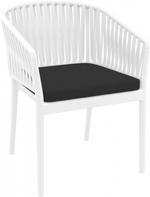 Подушка для кресла Siesta Contract Portofino, черный