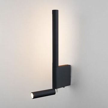 Настенный светодиодный светильник 40111/1 LED черный Sarca Elektrostandard
