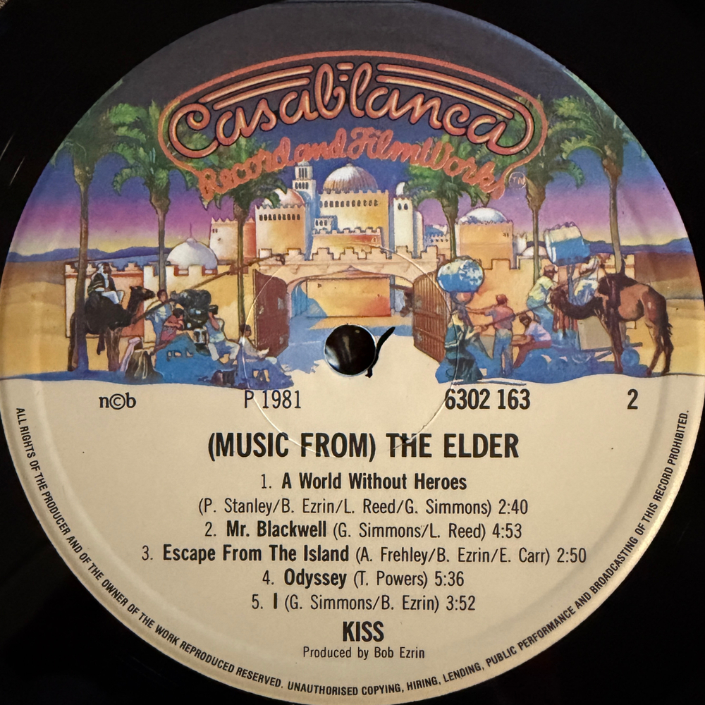 Виниловая пластинка Kiss ‎– (Music From) The Elder LP