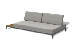 "Амальфи" трансформирующаяся лаунж-зона из алюминия, цвет графит