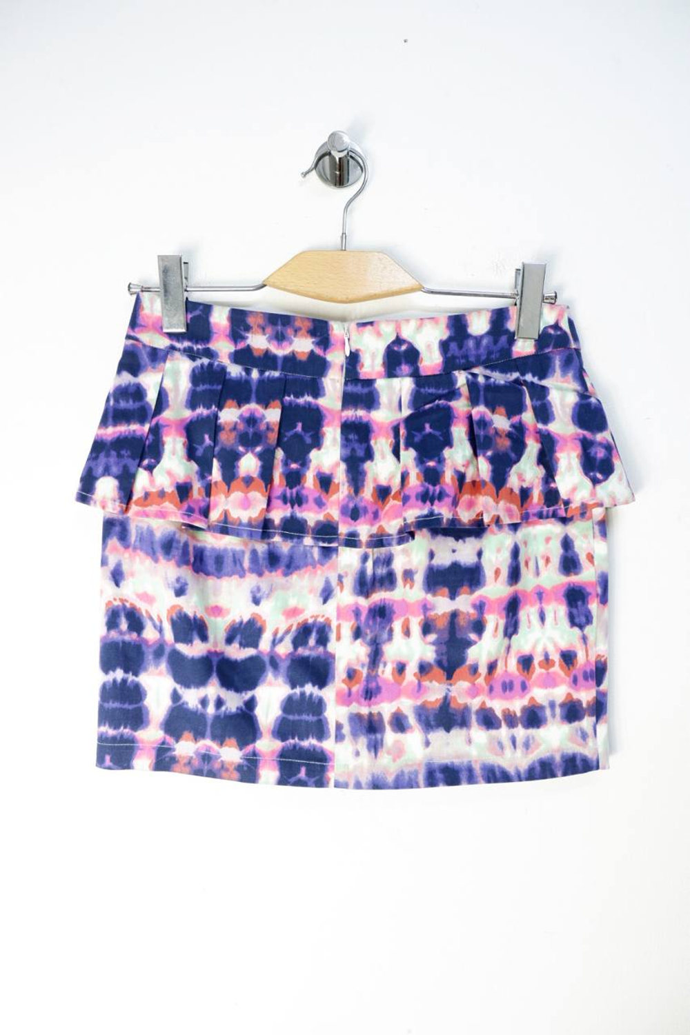 Юбка F5 с баской, маркировка S, визуально на 44 размер