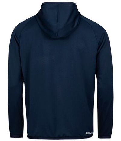 Кофта для мальчика теннисная Head Power Hoodie B - dark blue/print vision