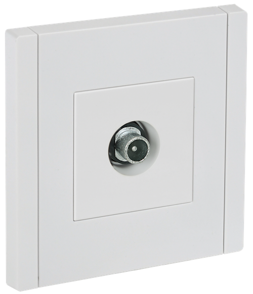 FORTE&PIANO Розетка TV проходная FP229 белый IEK