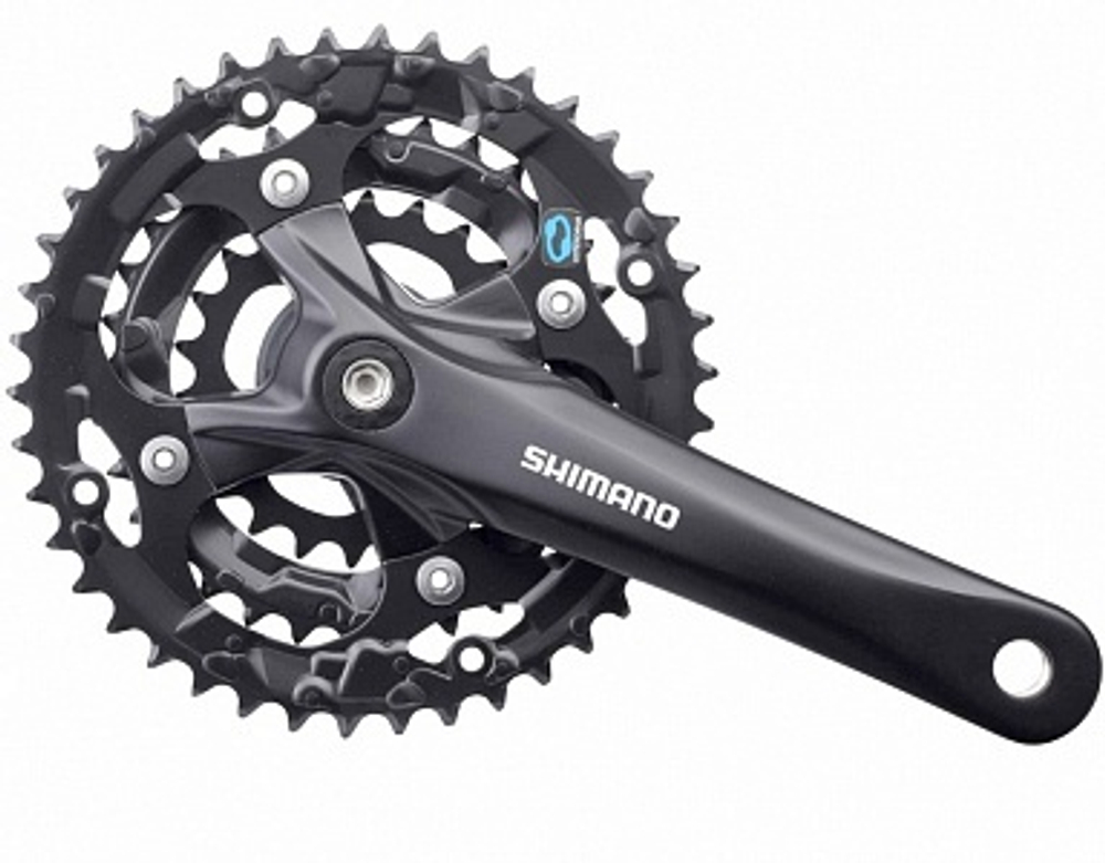 Система Shimano Acera, M361, 175мм, Кв, 48/38/28T, черн