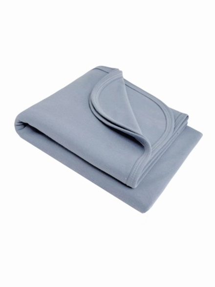 Плед Лазурно-серый