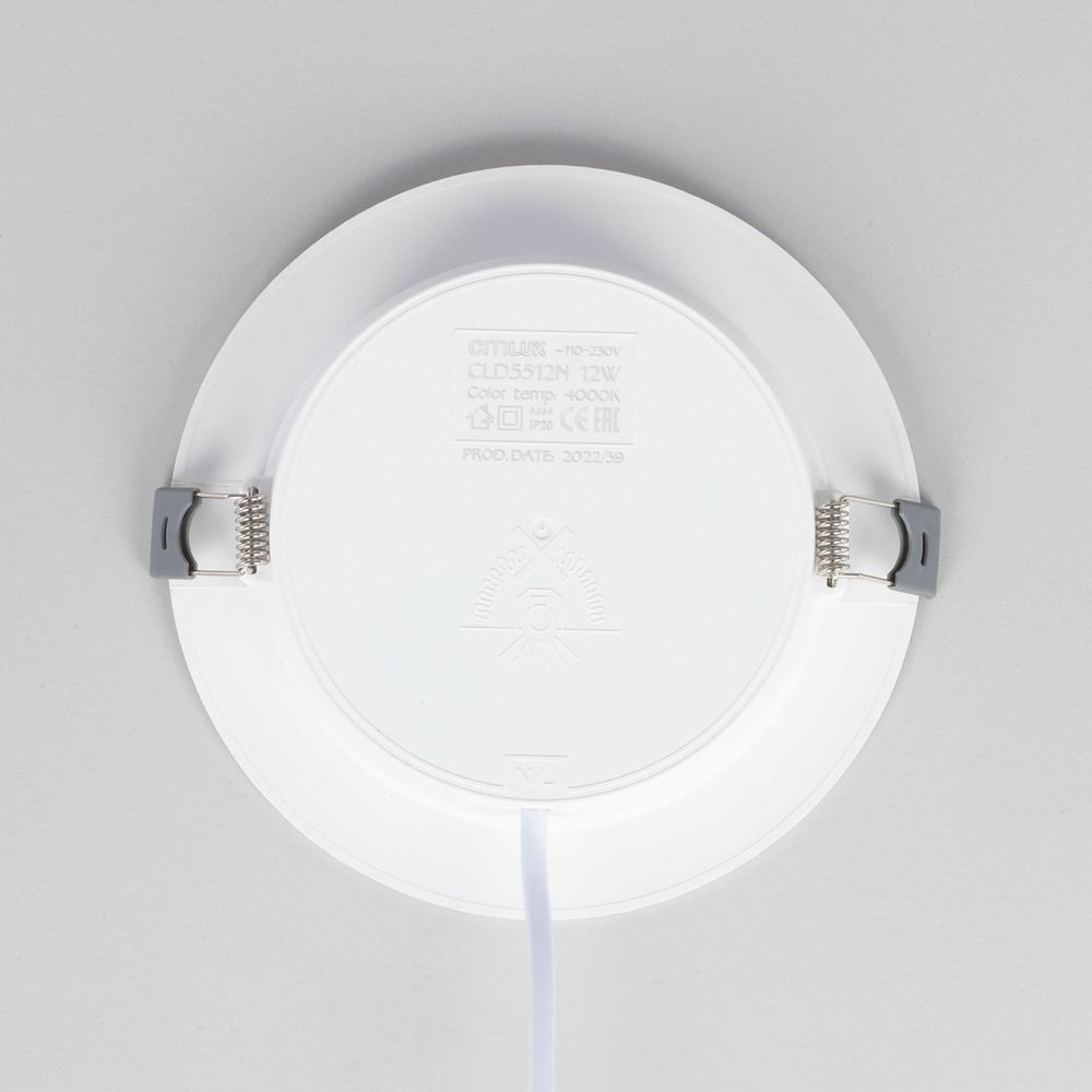 Citilux Галс CLD5512N Встраиваемый светодиодный светильник