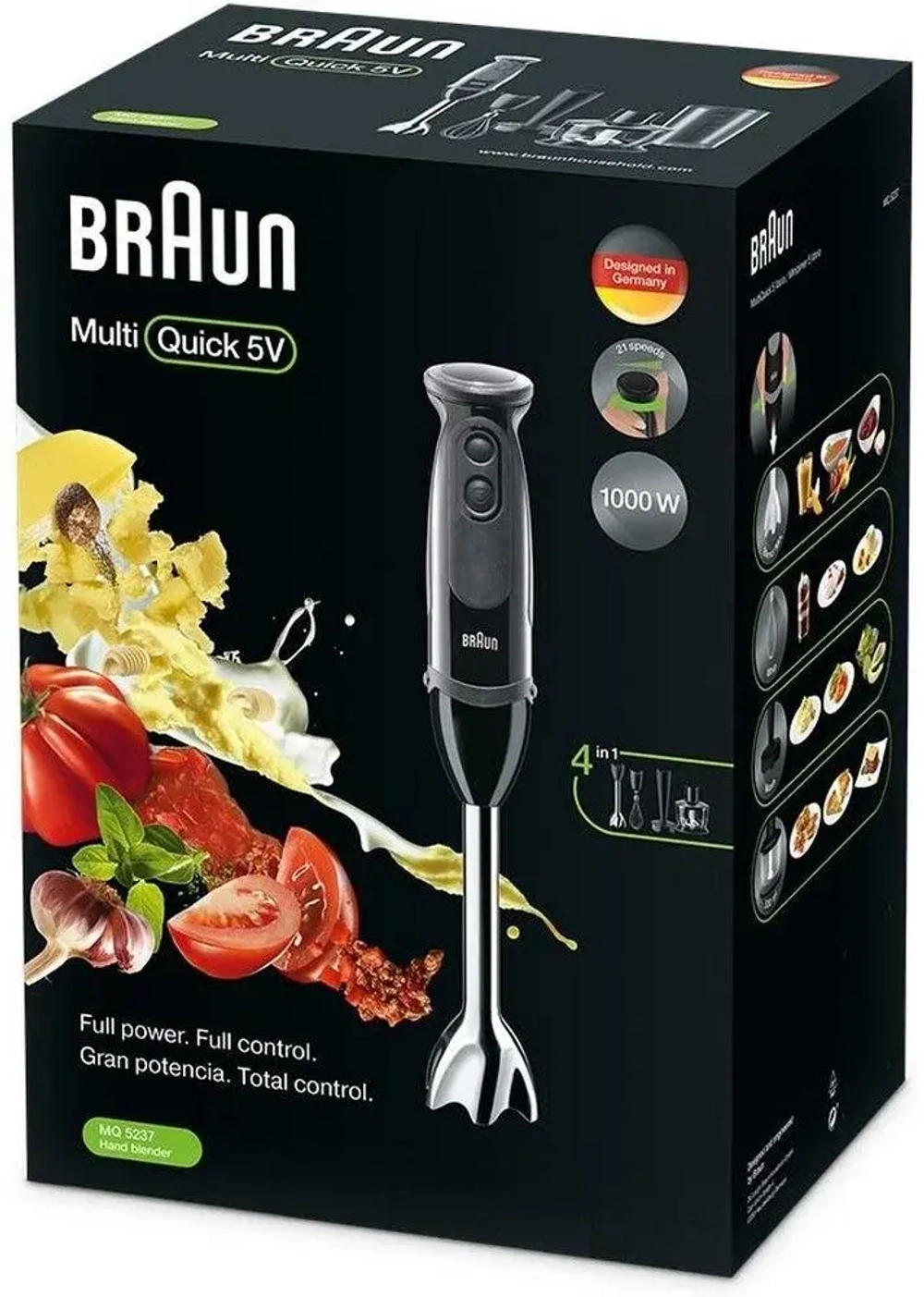 Погружной блендер Braun MQ5237BK