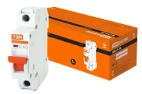 Автоматический выключатель BA 47-29, C 40A, 230/400V, 1P, TDM