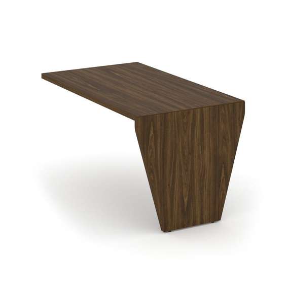 Corner Брифинг-приставка COR.BR-14 Орех Лоренцо/Графит 1400*800*750