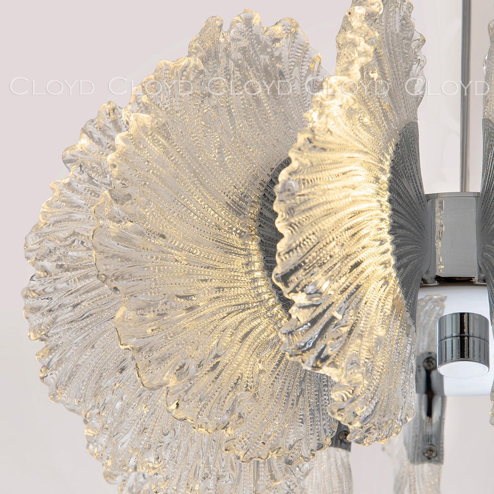 Люстра Cloyd ANTIGUA C1 / Ø35 см - хром (арт.11442)