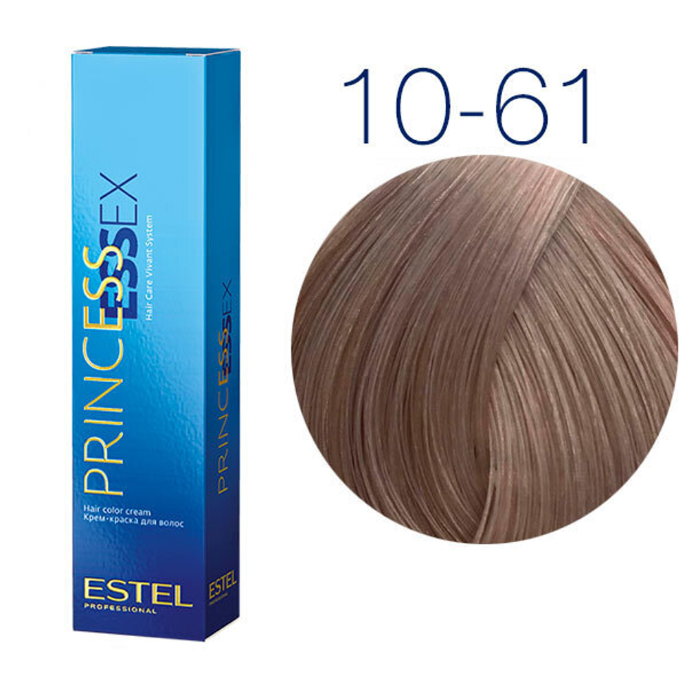 ESTEL PROFESSIONAL 10/61 Светлый блондин фиолетово-пепельный Estel Princess Essex 60 мл