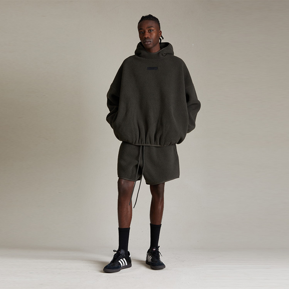 Шорты Fear of God Essentials SS24 Polar Fleece Shorts /Ink, 160SP244260F