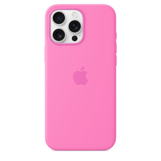 Apple Silicone Case with MagSafe iPhone 16 Pro Max Peony