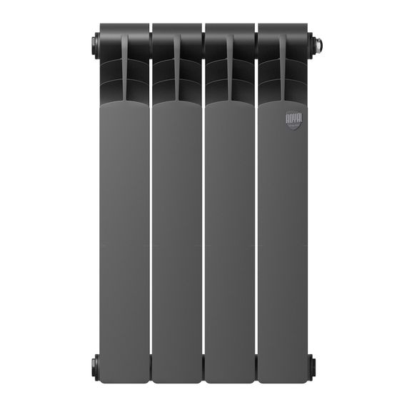 Радиатор Royal Thermo Revolution Bimetall 500 2.0/Noir Sable – 4 секц. — (1)