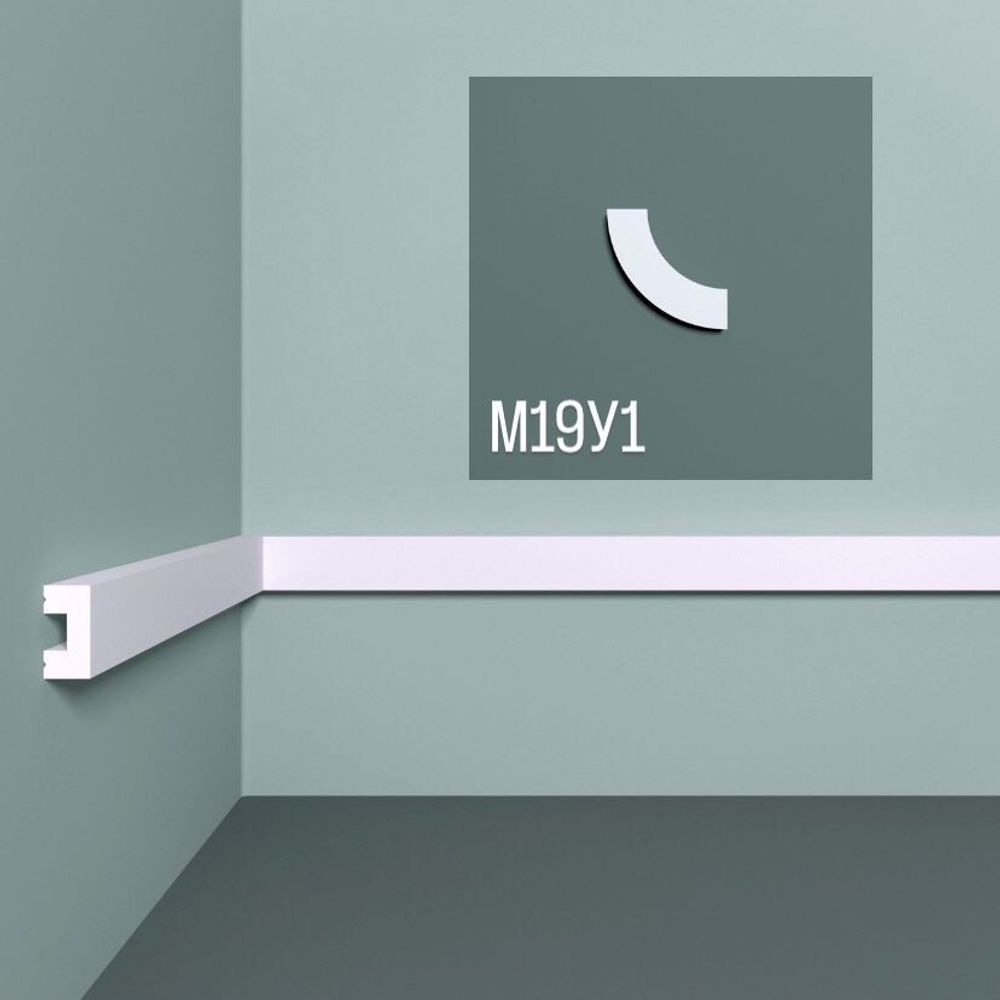 bello deco Молдинг XPS М 19 (20х10) 00-00104835