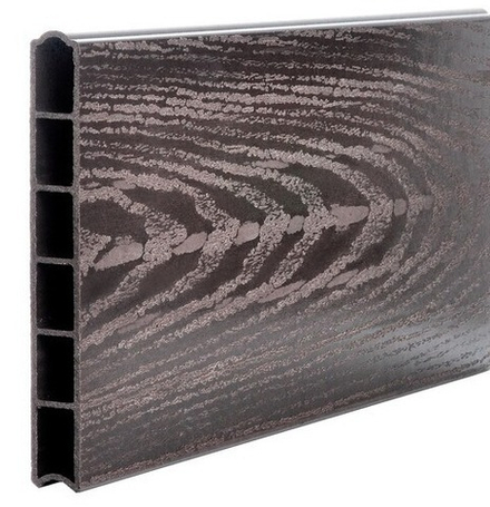 Доска для грядок из ДПК ЕВРОГРЯДКА с замком, высота 225 мм длина 3 м