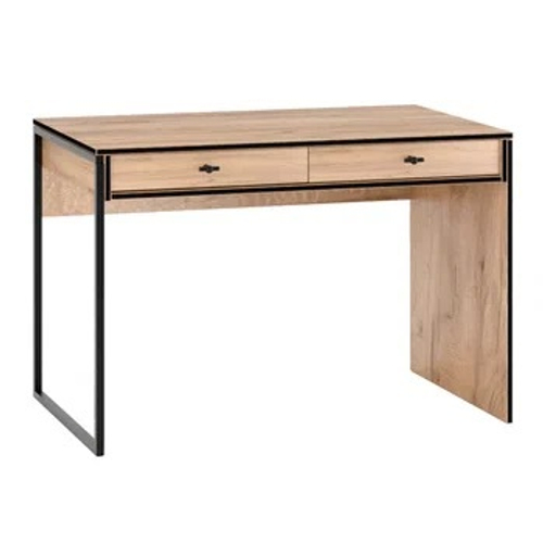 Стол письменный Берген-6 (Крафт золотой/Черный)