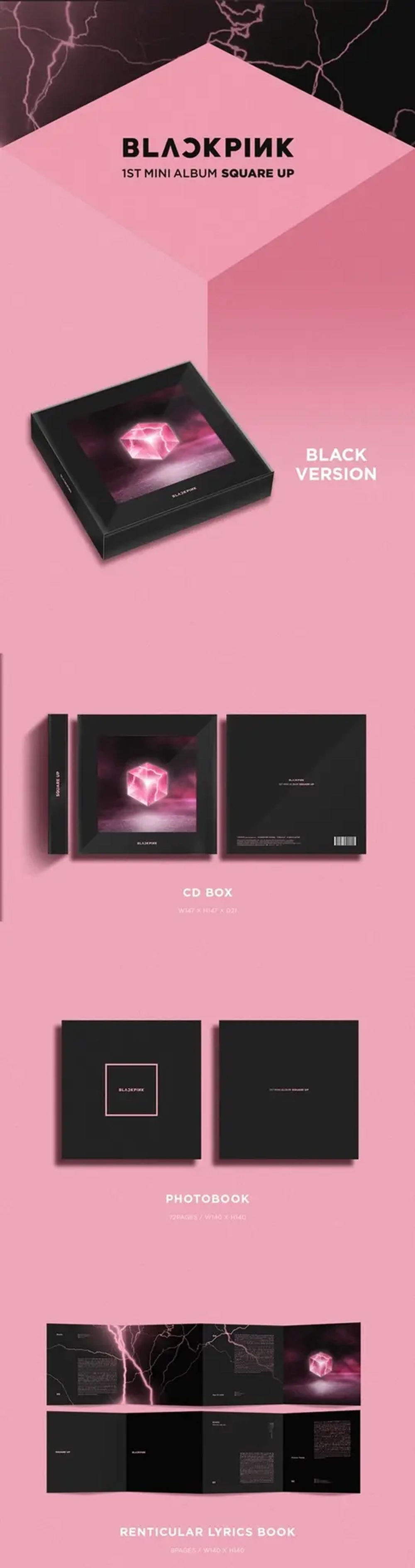 Альбом BLACKPINK SQUARE UP